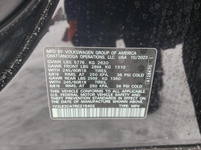2024 VOLKSWAGEN ATLAS CROS - 1V2LE2CA7RC215402