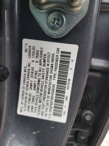 2015 Honda Civic Lx 1.8L(VIN: 2HGFB2F50FH556530