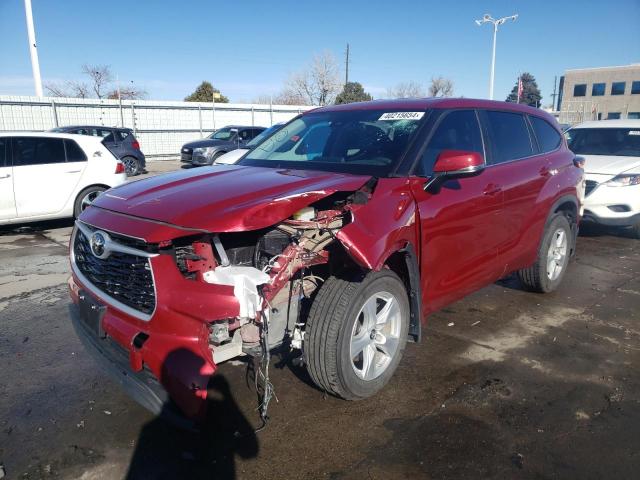 VIN 5TDKDRBHXPS503126 2023 Toyota Highlander, L no.1