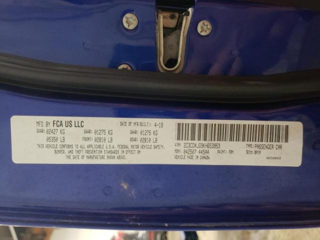 2019 DODGE CHARGER SX - 2C3CDXJG9KH653953