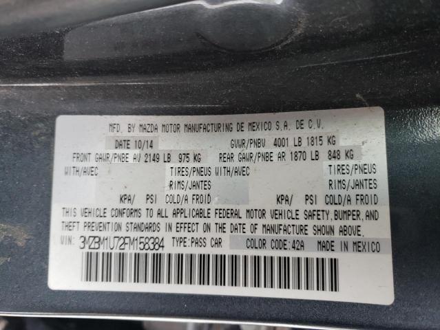 2015 MAZDA 3 SPORT 3MZBM1U72FM158384