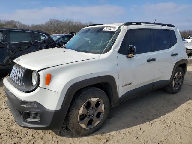 Lot #2461884168 2017 JEEP RENEGADE S salvage car