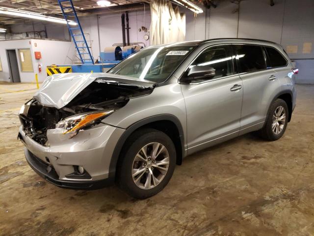 VIN 5TDJKRFH5FS215508 2015 Toyota Highlander, Xle no.1