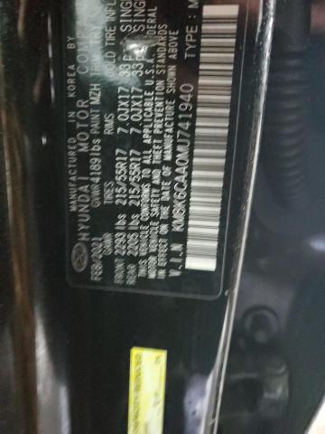 2021 HYUNDAI KONA SEL P - KM8K6CAA0MU741940