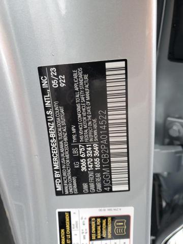 2023 MERCEDES-BENZ EQE SUV 35 4JGGM1CB2PA014522