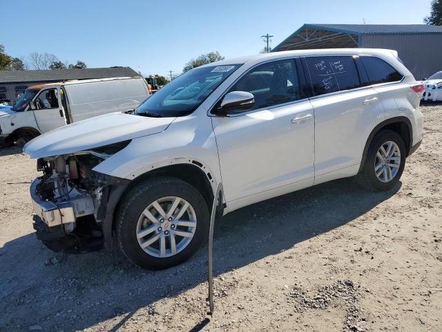 VIN 5TDZKRFH5ES014323 2014 Toyota Highlander, LE no.1