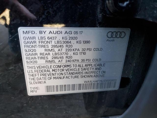 WA1LHAF78JD000803 2018 AUDI Q7 - Image 13