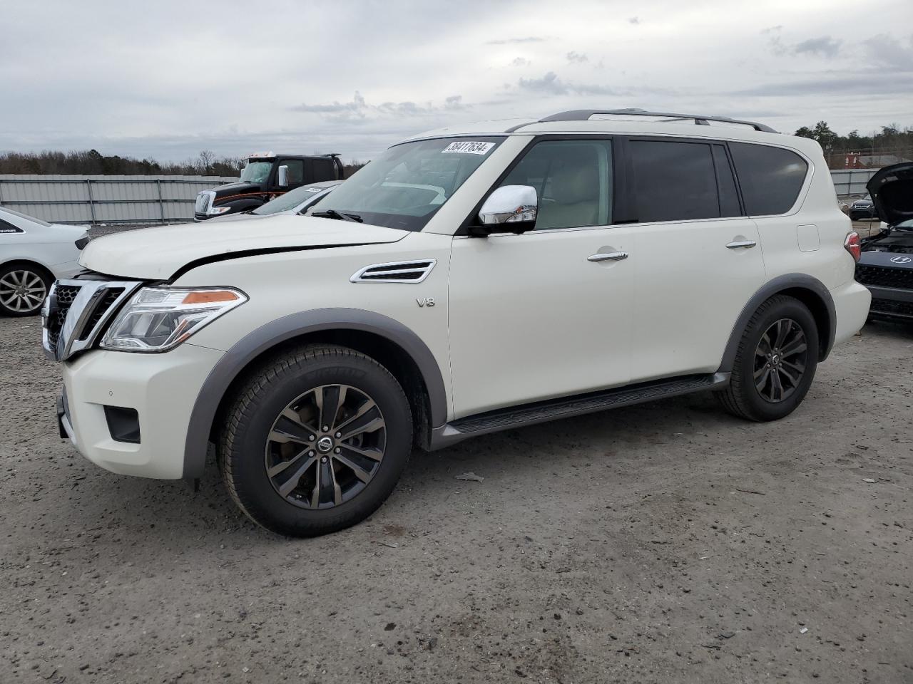 2017 Nissan Armada at VA Fredericksburg Copart lot 38417634