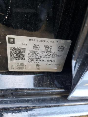 2019 GMC SIERRA K15 - 1GTU9FEL9KZ100173