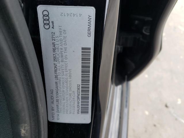 2015 Audi A6 Premium 2.0L(VIN: WAUGFAFC8FN023832