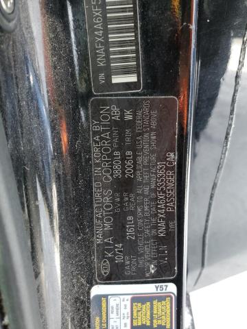 2015 Kia Forte Lx VIN: KNAFX4A6XF5353631 Lot: 37842154