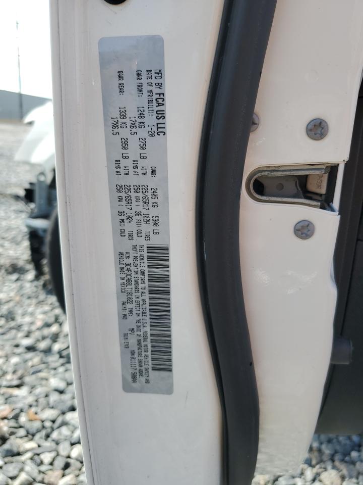 3C4PDCAB8LT181022 2020 Dodge Journey Se