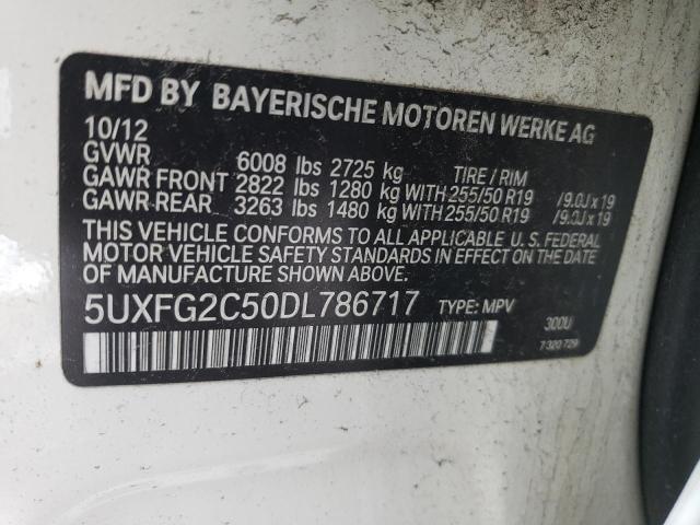 VIN 5UXFG2C50DL786717 2013 BMW X6, Xdrive35I no.14