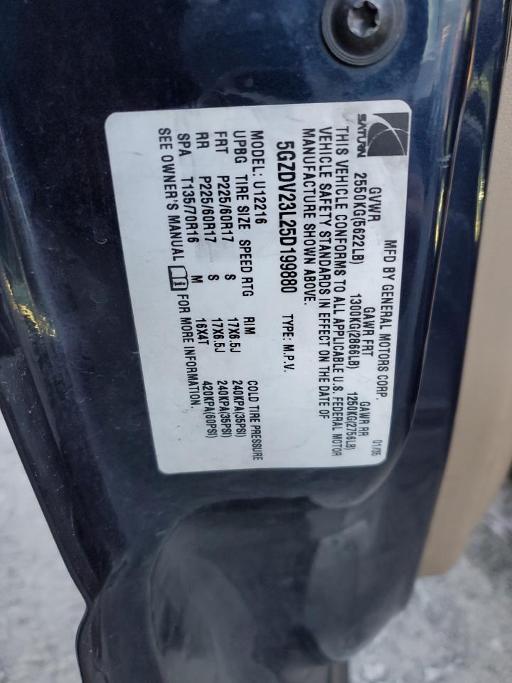 5GZDV23L25D199880 2005 Saturn Relay 3