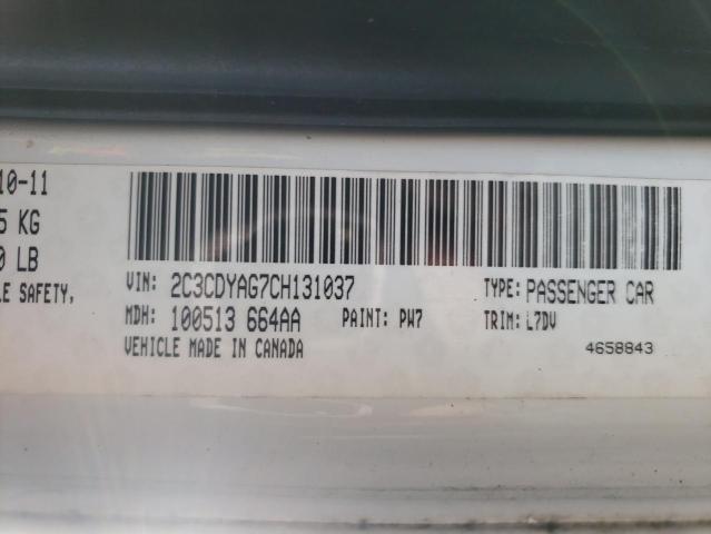 2012 Dodge Challenger Sxt VIN: 2C3CDYAG7CH131037 Lot: 38212984