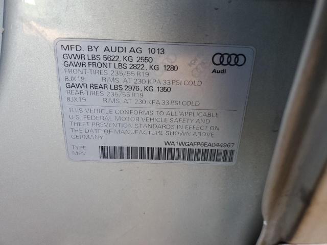 VIN WA1WGAFP6EA044967 2014 Audi Q5, Prestige no.13