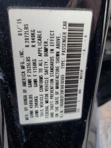 19UUB2F39FA016565 | 2015 ACURA TLX