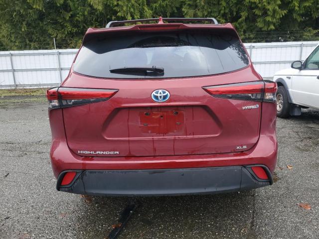 VIN 5TDGBRCH8MS531514 2021 Toyota Highlander, Hybri... no.6