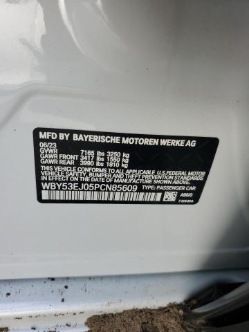 2023 BMW I7 XDRIVE6 WBY53EJ05PCN85609