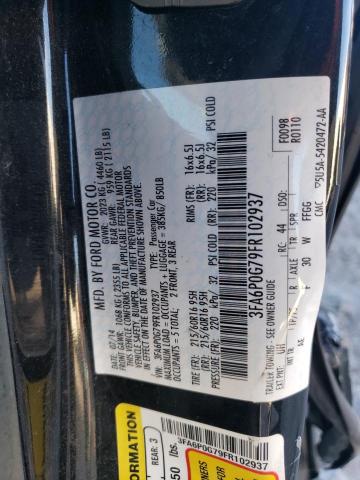 2015 FORD FUSION S - 3FA6P0G79FR102937