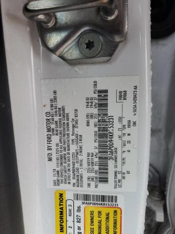 2019 FORD FUSION TIT - 3FA6P0D94KR153231