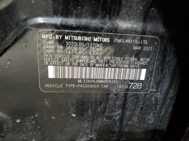 ML32AUHJ6MH008334 | 2021 MITSUBISHI MIRAGE ES