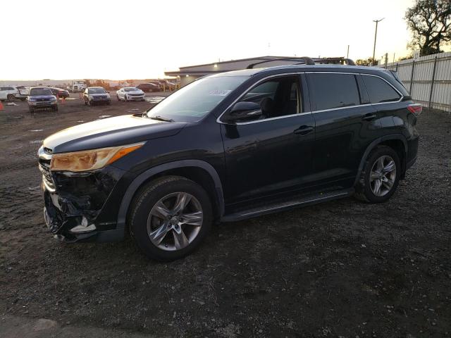 VIN 5TDDKRFH4FS114134 2015 Toyota Highlander, Limited no.1