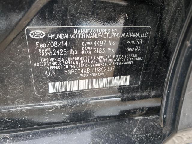 5NPEC4AB1EH892337 | 2014 HYUNDAI SONATA SE