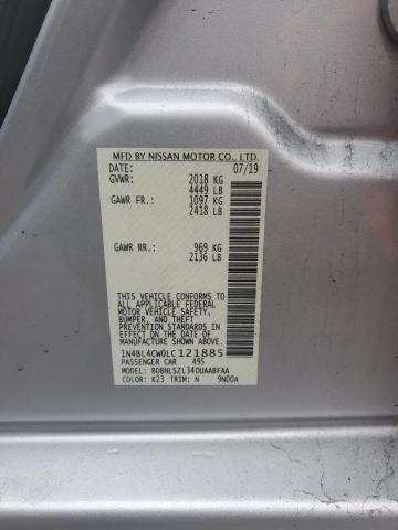 2020 NISSAN ALTIMA SR - 1N4BL4CW0LC121885
