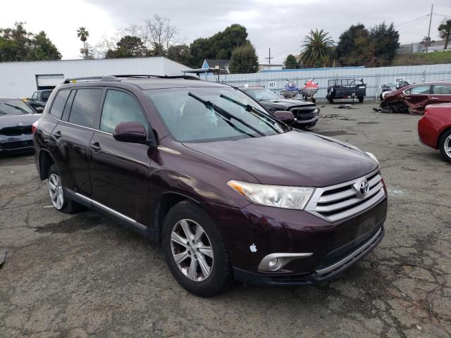 VIN 5TDZK3EH8DS139717 2013 Toyota Highlander, Base no.4