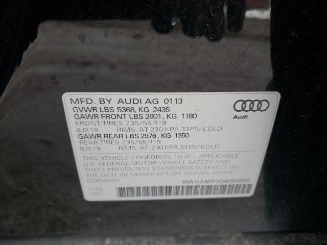 VIN WA1LFAFP1DA054892 2013 Audi Q5, Premium Plus no.12