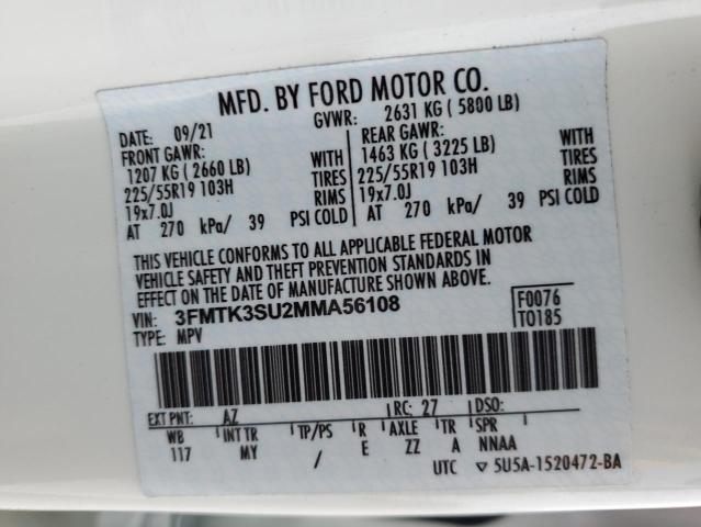 3FMTK3SU2MMA56108 2021 FORD MUSTANG - Image 12