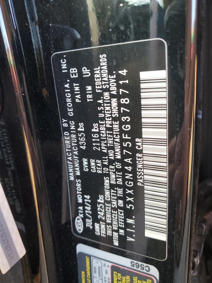 5XXGN4A75FG378714 2015 Kia Optima Ex