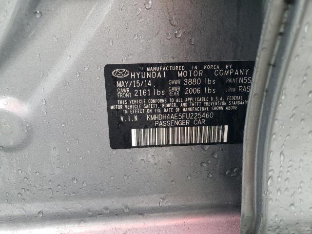 KMHDH4AE5FU225460 | 2015 HYUNDAI ELANTRA SE