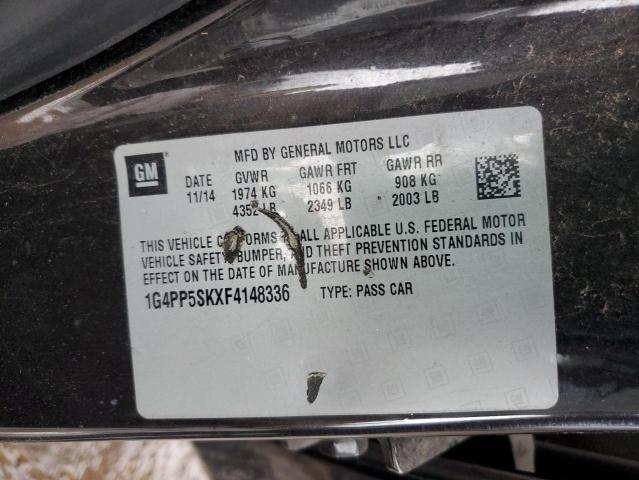 2015 BUICK VERANO 1G4PP5SKXF4148336