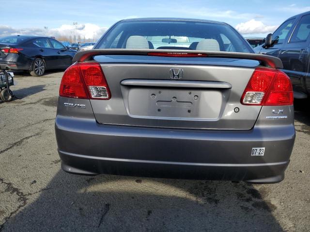 2005 Honda Civic Lx VIN: 2HGES16505H600028 Lot: 39231676