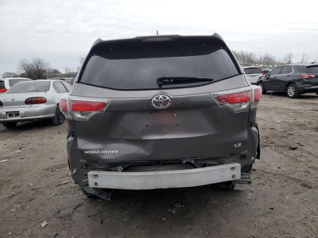 VIN 5TDZKRFH3FS047337 2015 Toyota Highlander, LE no.6