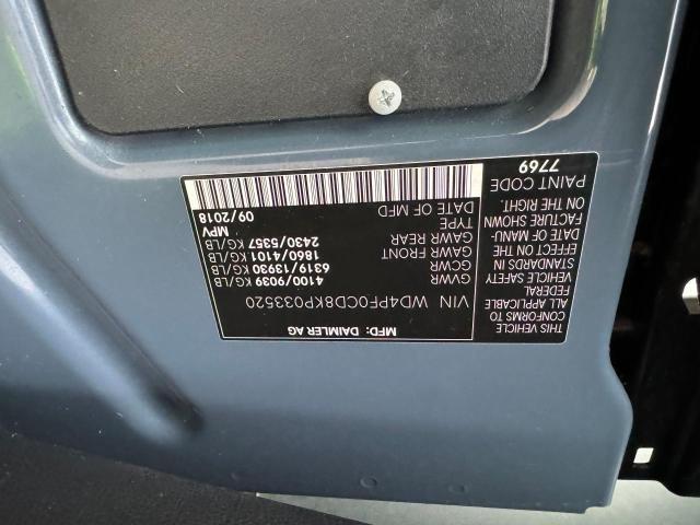 WD4PF0CD8KP033520 | 2019 MERCEDES-BENZ SPRINTER 2