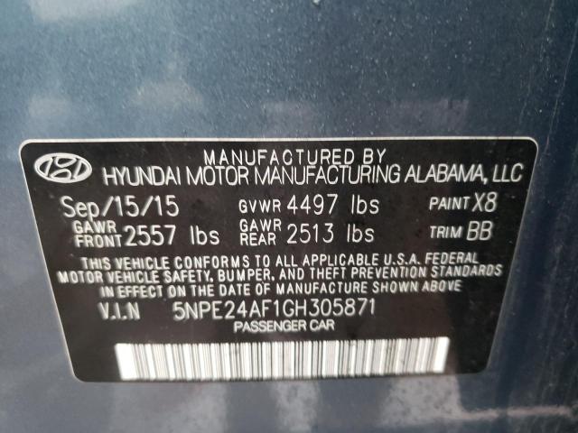 2016 HYUNDAI SONATA SE - 5NPE24AF1GH305871