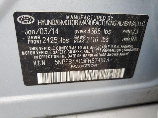 5NPEB4AC3EH874613 | 2014 HYUNDAI SONATA GLS