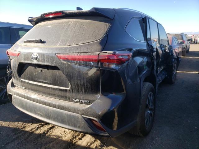 VIN 5TDHZRBH1MS086468 2021 Toyota Highlander, Xle no.3