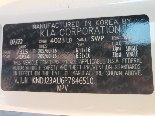 2023 KIA SOUL LX KNDJ23AU6P7846510