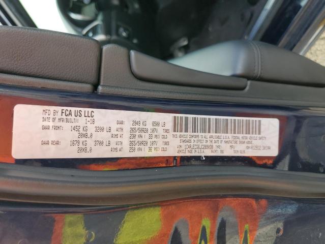 2018 JEEP GRAND CHER - 1C4RJECG6JC289038