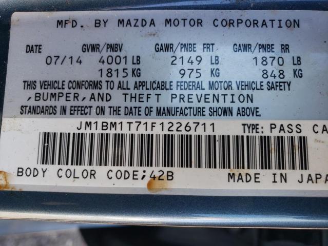 2015 MAZDA 3 SV - JM1BM1T71F1226711