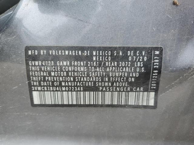 2020 VOLKSWAGEN JETTA S #3235979174