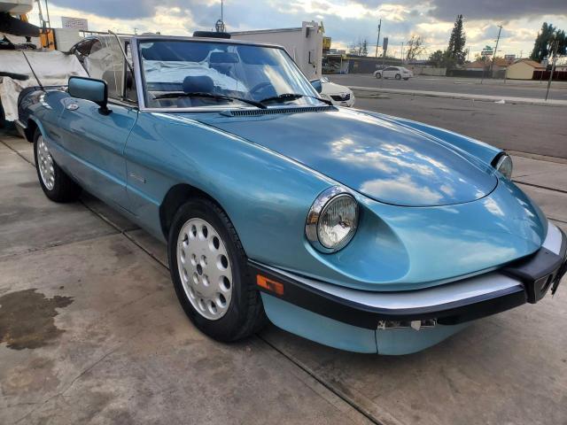 1989 Alfa Romeo Spider Veloce VIN: ZARBA5587K1066209 Lot: 39019964