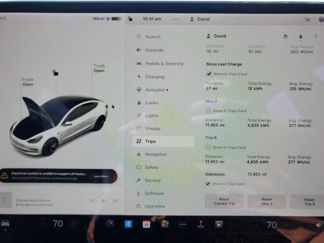 5YJ3E1EB9LF637361 | 2020 TESLA MODEL 3