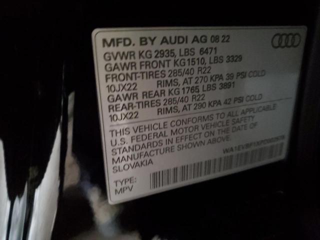 2023 AUDI Q8 PREMIUM - WA1EVBF1XPD002578
