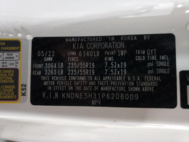 KNDNE5H31P6208009 | 2023 KIA CARNIVAL S