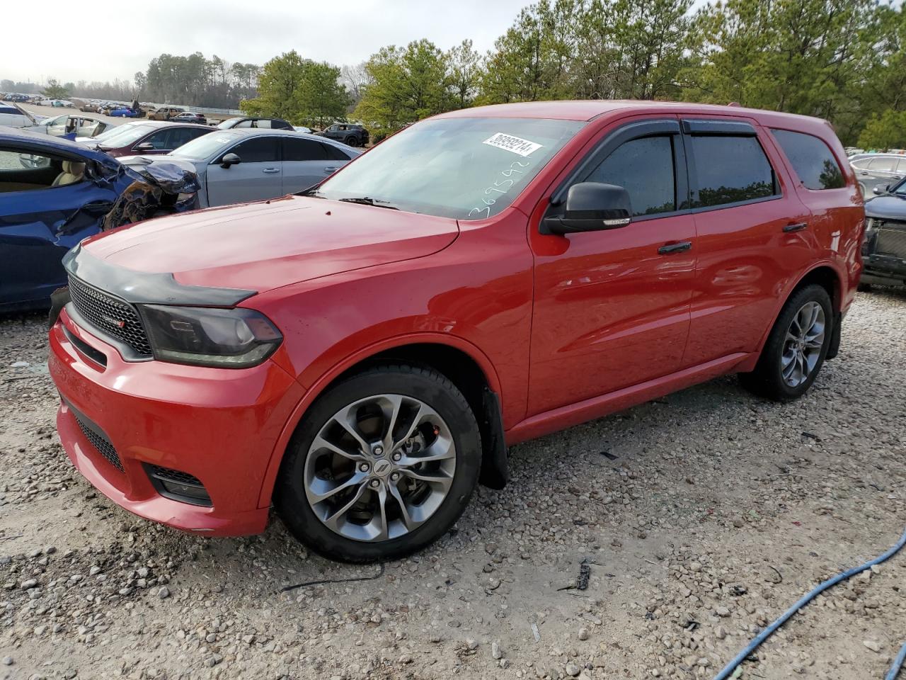 2019 Dodge Durango Gt vin: 1C4RDHDG6KC721345